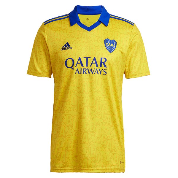Tailandia Camiseta Boca Juniors Tercera Equipo 2022-23 Amarillo
